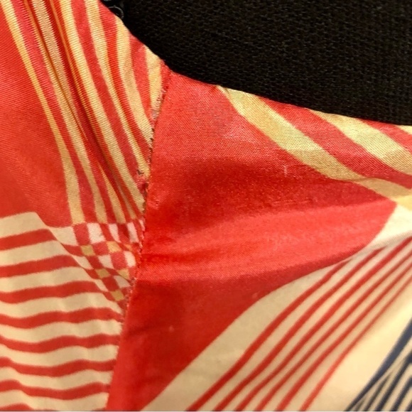 Jenny Han 100% Silk Halter Swing Dress - Picture 9 of 15